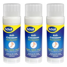 [9000209-3] SCHOLL Lot de 3 Sticks Réparateur Anti-Crevasses - Répare, Hydrat...