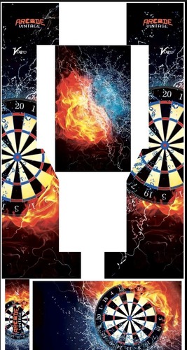 Stickers borne arcade - stickers,