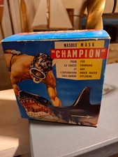 Ancien masque de plongée état neuf dans sa boite années 60