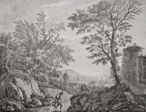Vue environs douai - environs, flandre