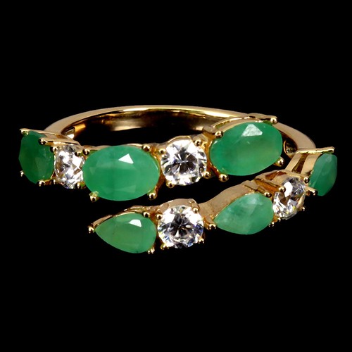 Bague argent 925 sertie - en,