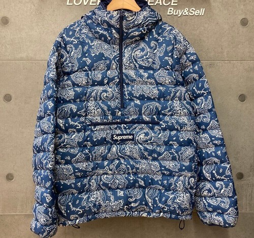 Supreme microdown half zip - supreme,