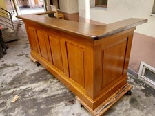 COMPTOIR de BAR BISTROT ou RESTAURANT en chêne massif