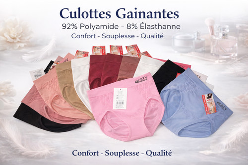 Lot 12 culottes gaines - lot,
