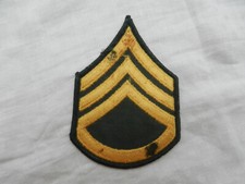 galon grade militaire US américain sergent d'état major