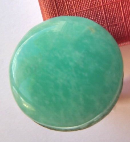 Bague amazonite bleu vert - amazonite,