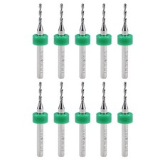 Lot de 10 foret pour circuits imprimés carbure tungstène 1,3 mm pour gravure CNC