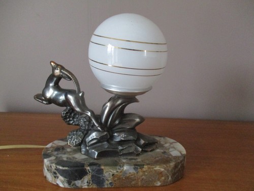 Ancienne lampe chevet - de,
