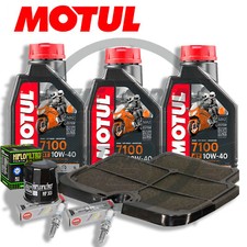 Kit/Tagliando Kawasaki ER/6N 650 2009 2012 Filtre Air Huile 7100 Bougies X Moto
