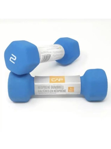 Cap barbell neoprene - lb,