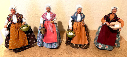 Vtg santons provence france - santons,