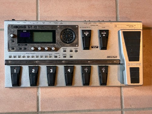 Boss pédale multieffets - gt-10,