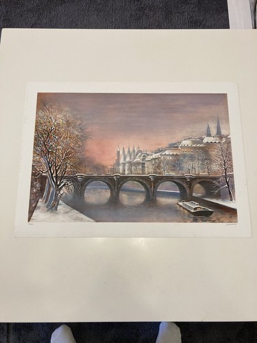 Lithographie numérotée - lithographie,