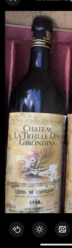 1988 bordeaux superieur - bordeaux,