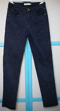 12-14 Ans  Fille    JEAN SLIM    MINI MOLLY     bleu denim  brut délavé