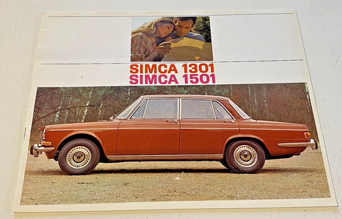 Notice commerciale simca 1301 - ,