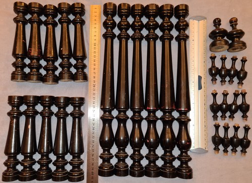 Lot colonnes 2 toupies - de,
