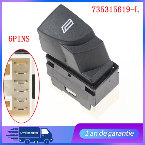 Commande bouton leve vitre - commande,