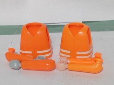 PLAYMOBIL X2 GILETS BRAS