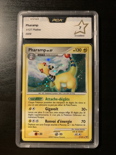 Carte pokémon holo pharamp - carte,