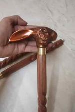 Bâton de marche en bois de