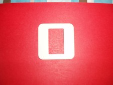 Plaque simple de Finition pour appareillage de modèle Chambord & Amboise Legrand