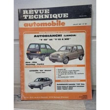 Autobianchi Lancia Y10 - Citroen BX D - 1987 - RTA481 - Revue Technique Automobi