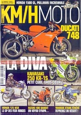 KMH MOTO 2 KAWASAKI 250 KR1S YAMAHA RDLC 350 XT 600 HONDA CBX 1000 GL DUCATI 748