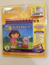 LeapFrog My First LeapPad Dora the Explorer To the Rescue Book & Cartridge