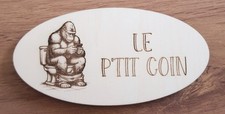 Pancarte Wc Le Ptit Coin