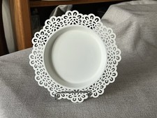 IKEA SKURAR white metal lace