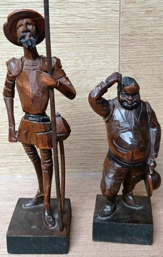 Statuettes bois sculptées - bois,