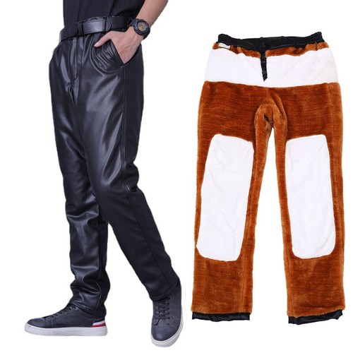 Pantalons faux cuir homme - faux,