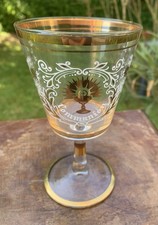 ANCIEN VERRE À PIED DE