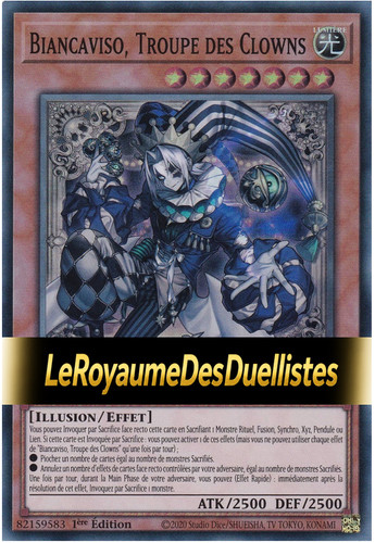 Deck troupe des - yu-gi-oh!,