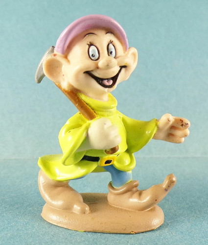 Blanche neige figurine pvc - blanche,