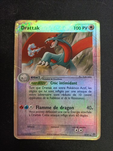 Carte pokémon drattak - carte,