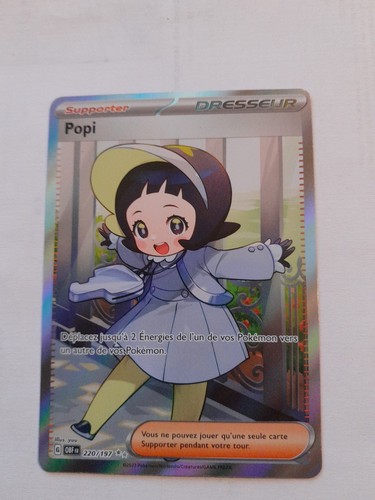 Carte pokémon popi full - pokémon,