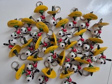 Lot de 25 porte clés mascotte mondial coupe du monde de football mexico 86 1986