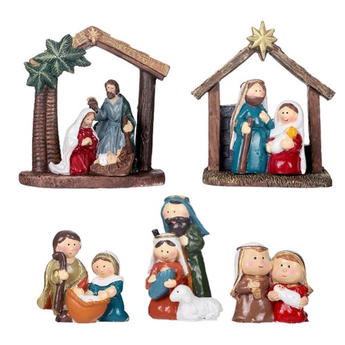 Figurine crèche noël - de, de