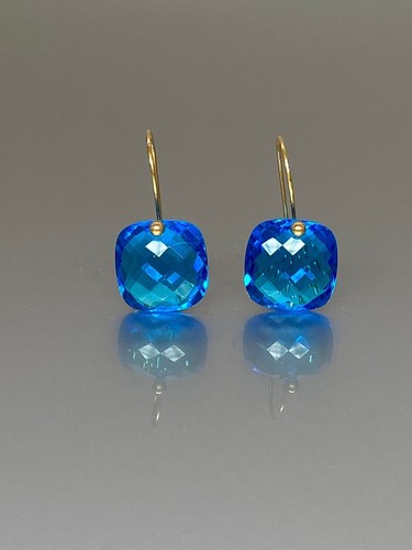 Boucles oreilles topaze - d'oreilles,