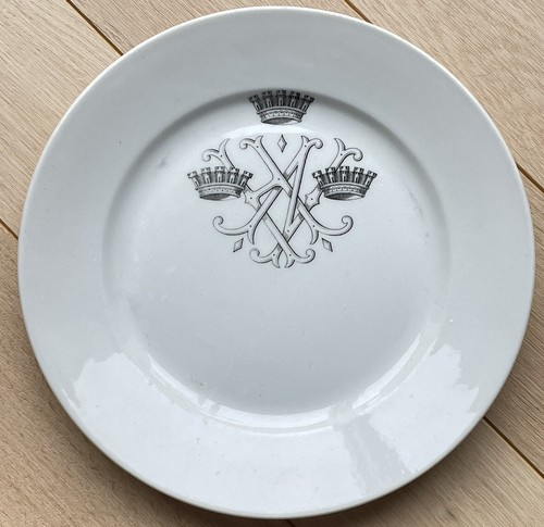 Ancienne assiette faience - en,