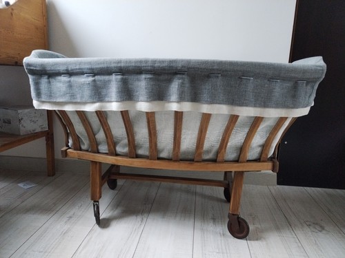 Berceau ancien bois sur - ancien,