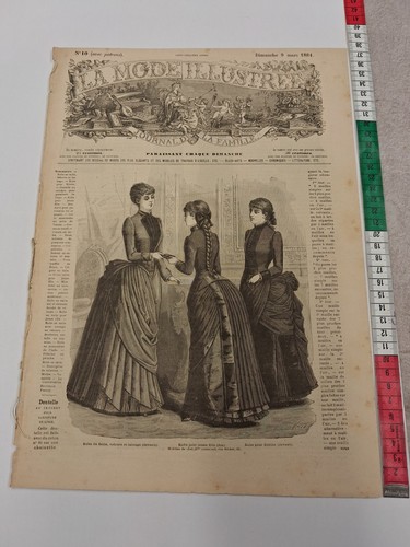 Mode illustrée mars 1884 - la,