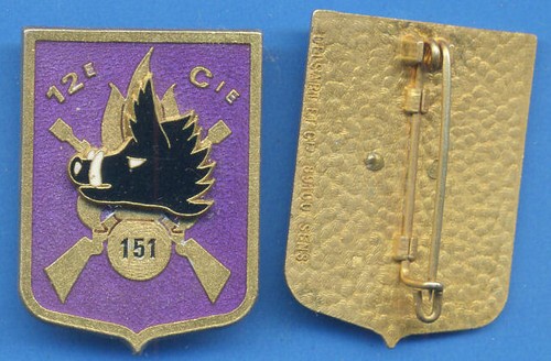 Infanterie 151 12 cie - /, 151°