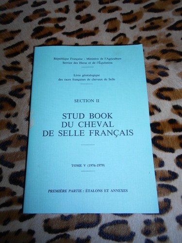 Stud book cheval selle - cheval,
