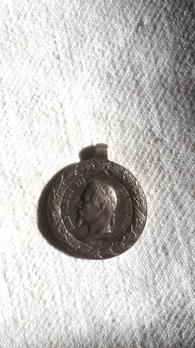 Médaille argent napoléon - médaille,