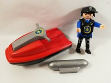 sympa jet ski police  Playmobil ( policier , commissariat  , bandit    ) 1606
