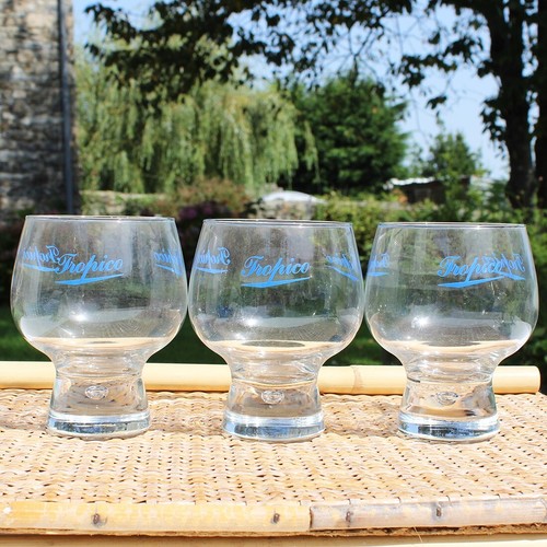 Lot gros verres - 3, tropico