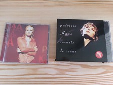 Patricia Kaas Dans ma chair 1997 et Carnets de scène, liste jointe, CD et double